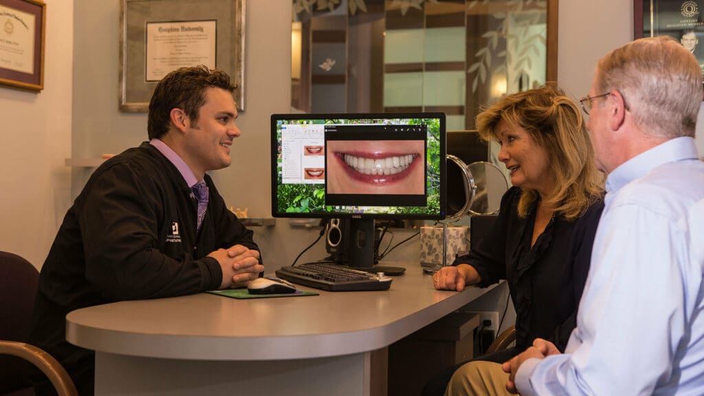 Dr. Topher Chaffin consults at Chaffin Dental Care in Spokane Washington